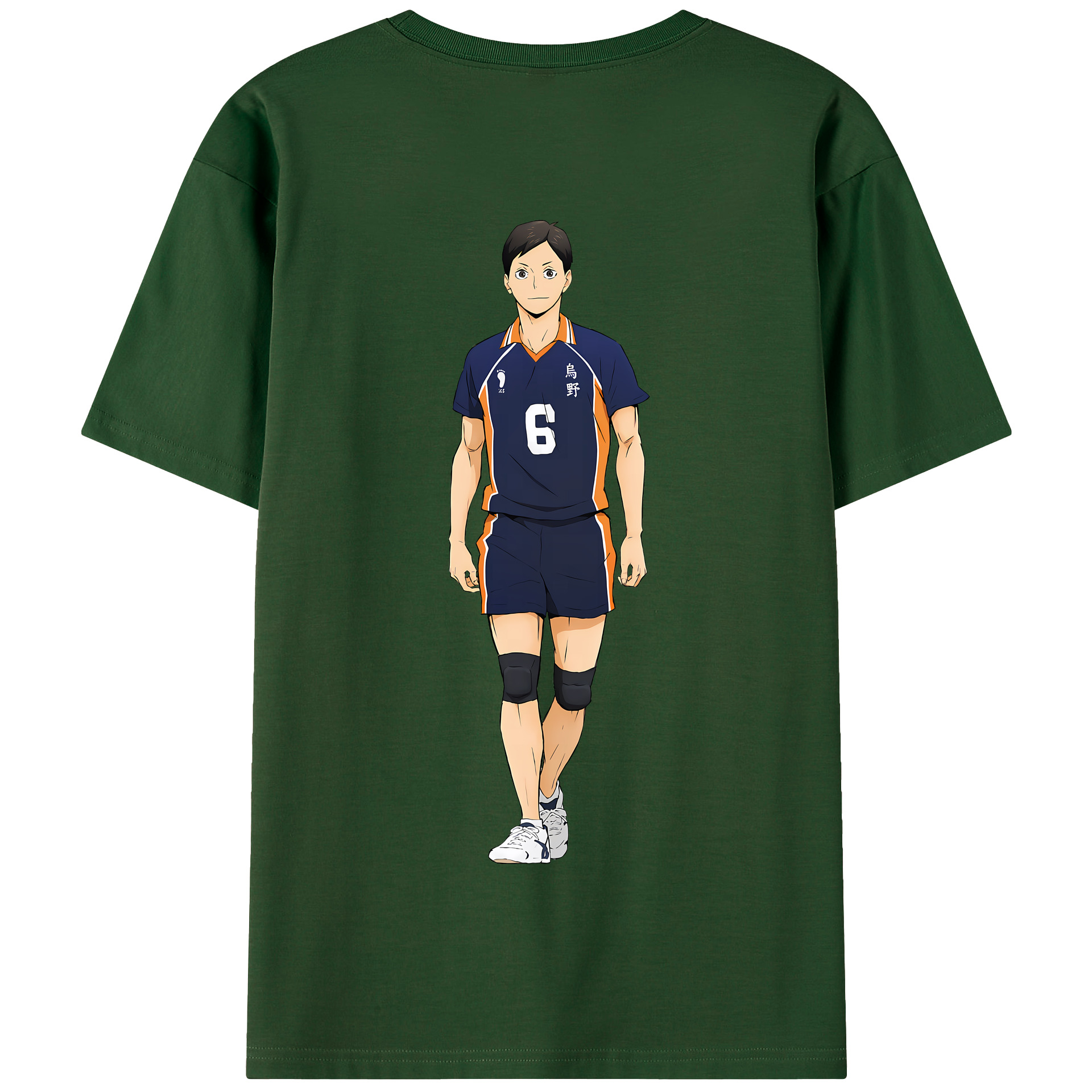 （画像用） ハイキュー!! Haikyu!! 綿100％半袖Tシャツ（背面プリント）